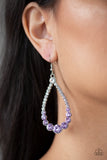 Paparazzi "Token Twinkle" Purple Earrings Paparazzi Jewelry