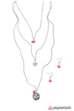 Paparazzi "To Love and Be Loved - Pink" necklace Paparazzi Jewelry