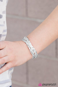 Paparazzi "Too Cool For School" White Wrap Bracelet Paparazzi Jewelry