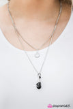 Paparazzi "Top Gear - Black" necklace Paparazzi Jewelry