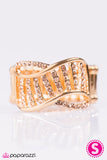 Paparazzi "Top Of The Social Ladder" Gold Ring Paparazzi Jewelry