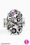 Paparazzi "Toss The Bouquet" Purple Ring Paparazzi Jewelry