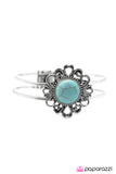 Paparazzi "Totally Off the Hinges! - Blue" bracelet Paparazzi Jewelry