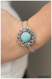 Paparazzi "Totally Off the Hinges! - Blue" bracelet Paparazzi Jewelry