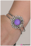 Paparazzi "Totally Off the Hinges! - Purple" bracelet Paparazzi Jewelry