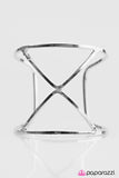 Paparazzi "Totally Unde-NILE-able - Silver" bracelet Paparazzi Jewelry