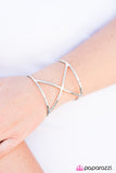 Paparazzi "Totally Unde-NILE-able - Silver" bracelet Paparazzi Jewelry
