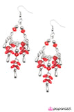 Paparazzi "To the Dance Floor!" Red Earrings Paparazzi Jewelry