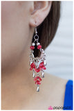 Paparazzi "To the Dance Floor!" Red Earrings Paparazzi Jewelry