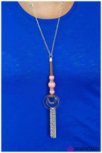 Paparazzi "Touch and Go" Pink Necklace & Earring Set Paparazzi Jewelry