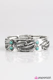 Paparazzi "Touch The Sky" Blue Bracelet Paparazzi Jewelry