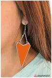 Paparazzi "Tough As Nails -Orange" earring Paparazzi Jewelry