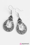 Paparazzi "Touring Abroad" White Earrings Paparazzi Jewelry
