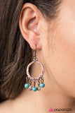 Paparazzi "Trail Ahead" earring Paparazzi Jewelry