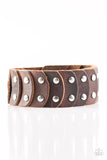 Paparazzi "Training Day - Brown" bracelet Paparazzi Jewelry