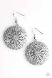 Paparazzi "Tranquil Travels - Silver" earring Paparazzi Jewelry