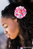 Paparazzi "Travel Guide  - Pink" hair clip Paparazzi Jewelry