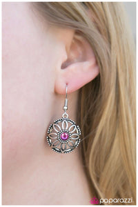 Paparazzi "Treasure Hunt" Pink Earrings Paparazzi Jewelry