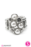 Paparazzi "Treasure Island" White Ring Paparazzi Jewelry