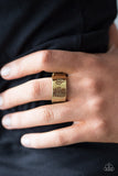 Paparazzi "TREE-t With Kindness - Brass" ring Paparazzi Jewelry