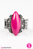 Paparazzi "Trekking Through The Amazon" Pink Ring Paparazzi Jewelry