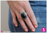 Paparazzi "Trendsetter - Black" ring Paparazzi Jewelry