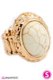 Paparazzi "Trendsetter - Gold" ring Paparazzi Jewelry