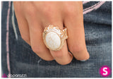 Paparazzi "Trendsetter - Gold" ring Paparazzi Jewelry