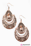 Paparazzi "Trials and TRIBAL-ations - Copper" earring Paparazzi Jewelry