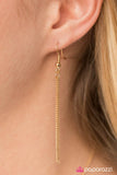 Paparazzi "TRI and Catch Me - Gold" necklace Paparazzi Jewelry