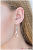 Paparazzi "TRI As I May - Silver" necklace Paparazzi Jewelry