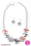 Paparazzi "Triassic Treasure" Multi Necklace & Earring Set Paparazzi Jewelry