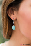 Paparazzi "Tribal Enchantment" Blue Necklace & Earring Set Paparazzi Jewelry