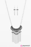 Paparazzi "Tribal Fusion - Black" necklace Paparazzi Jewelry