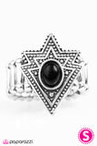 Paparazzi "Tribe Vibe - Black" ring Paparazzi Jewelry