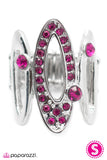 Paparazzi "Trilogy - Pink" ring Paparazzi Jewelry