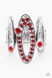 Paparazzi "Trilogy - Red" ring Paparazzi Jewelry
