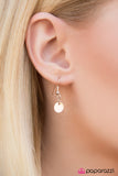 Paparazzi "Trio Falls" Rose Gold Necklace & Earring Set Paparazzi Jewelry