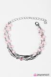 Paparazzi "Trip To The Tropics - Pink" bracelet Paparazzi Jewelry