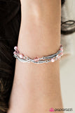 Paparazzi "Trip To The Tropics - Pink" bracelet Paparazzi Jewelry