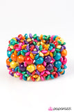 Paparazzi "Tropical Bliss - Multi" bracelet Paparazzi Jewelry