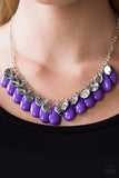 Paparazzi "Tropical Storm - Purple" necklace Paparazzi Jewelry