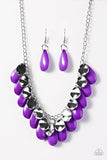 Paparazzi "Tropical Storm - Purple" necklace Paparazzi Jewelry