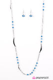 Paparazzi "Tropical Summer - Blue" necklace Paparazzi Jewelry