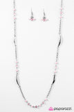 Paparazzi "Tropical Summer - Pink" necklace Paparazzi Jewelry