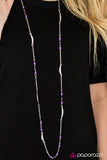 Paparazzi "Tropical Summer - Purple" necklace Paparazzi Jewelry