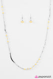 Paparazzi "Tropical Summer - Yellow" necklace Paparazzi Jewelry