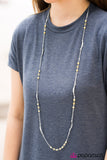 Paparazzi "Tropical Summer - Yellow" necklace Paparazzi Jewelry