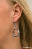 Paparazzi "Trouble On My Mind - Silver" necklace Paparazzi Jewelry