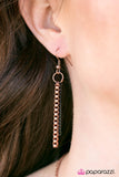 Paparazzi "True Grit" Copper Necklace & Earring Set Paparazzi Jewelry